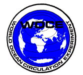 WOCE Logo