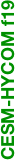 CESM-HYCOM f19